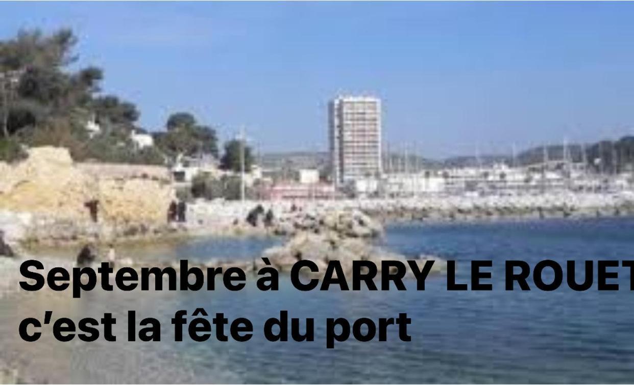 200M De La Plage ,3Mn Du Port A 50M Du Centre Ville Карри-ле-Руэ Экстерьер фото