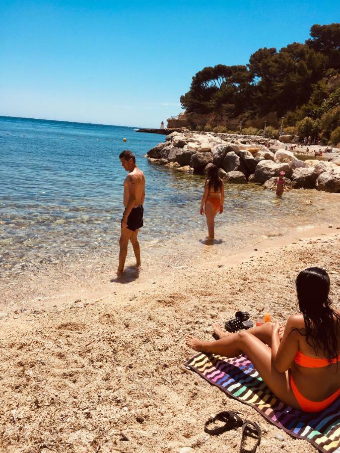 200M De La Plage ,3Mn Du Port A 50M Du Centre Ville Карри-ле-Руэ Экстерьер фото