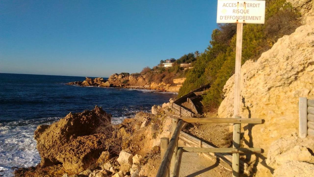 200M De La Plage ,3Mn Du Port A 50M Du Centre Ville Карри-ле-Руэ Экстерьер фото